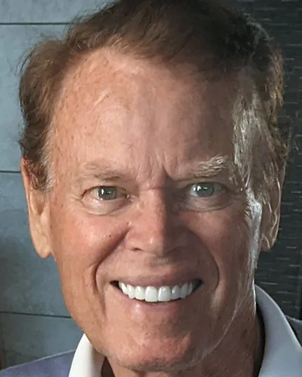 Full-face picture of Ken after Dr. Cameron finished his dental work.
