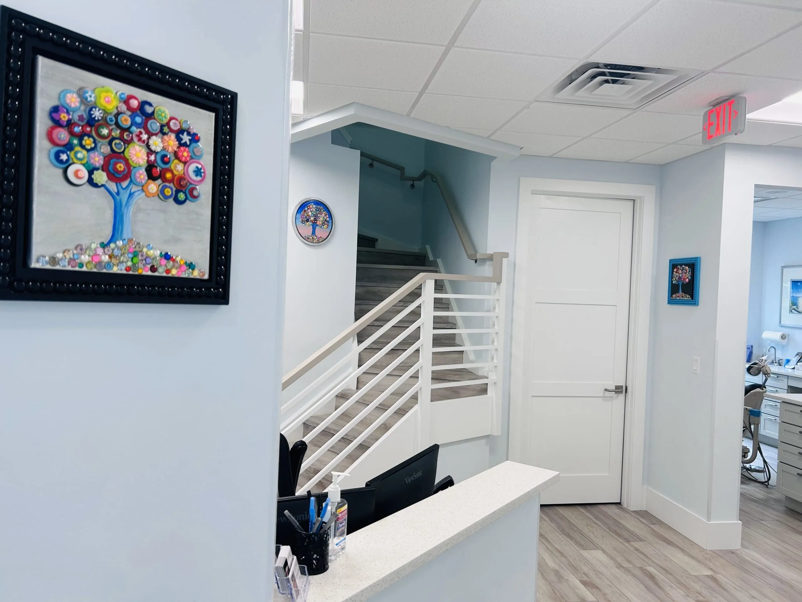 A picture of an area in the dental office of Cameron Dental Studio.